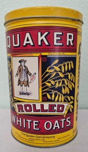 Réplica de lata coleccionable Quaker Oats edición limitada 1896 - Imagen 1 de 10