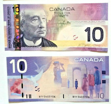 CANADA 2007 "BANK OF CANADA-2005" $10 CHOOSE PREFIX BTF, BTP OR PFT UNCIRCULATED