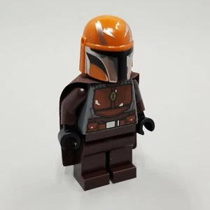 Lego Star Wars - Mandalorian Tribe Warrior Orange Minifigure 75267 - NEW sw1079 - Picture 1 of 3