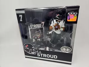 2024 McFarlane SportsPicks Houston Texans CJ Stroud White Jersey Platinum Chase - Bild 1 von 2