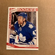 B99 2013/14 O Pee Chee Marquee Rookie #522 Leo Kamarov Toronto Maple Leafs￼
