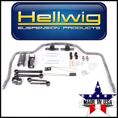 Kit de barra estabilizadora trasera ajustable Hellwig para Ford F-150 2015-2020 con elevación de 4-6" Foto 1 de 2