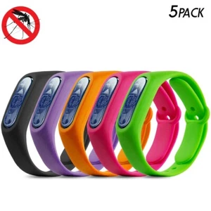 Stay Bite-Free and Enjoy the Outdoors with our Bracelets!, 5-Pack - Picture 1 of 6