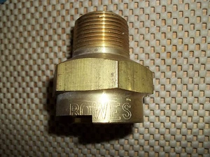 NEW BOWES 125 SERIES BRASS QUICK CONNECT AIR FITTING 125-B-OF10 - Picture 1 of 3
