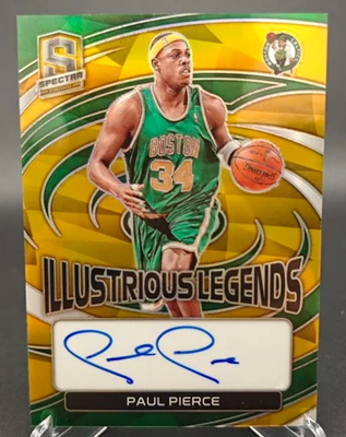 Paul Pierce 2022-23 Panini Spectra 06/10 Auto Gold Illustrious Legends #ILS-PPC Foto 1 de 3