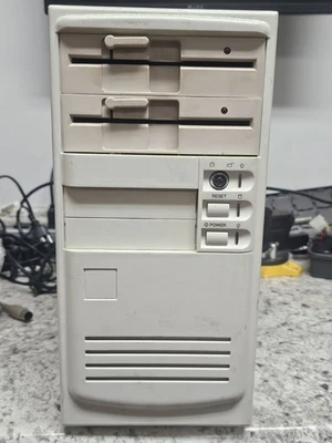 COOLER seltener Retro PC AT 386SX 16Mhz Computer mit 1MB RAM Paradise CGA 2x 5 1/4" 360K - Bild 1 von 4