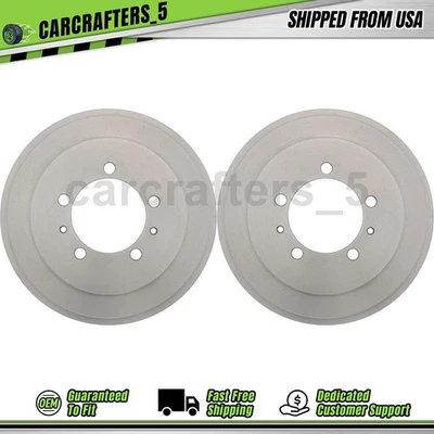 Tambor de freno trasero para Mitsubishi Outlander 2003 2004 2,4 L garantía de por vida Foto 1 de 4