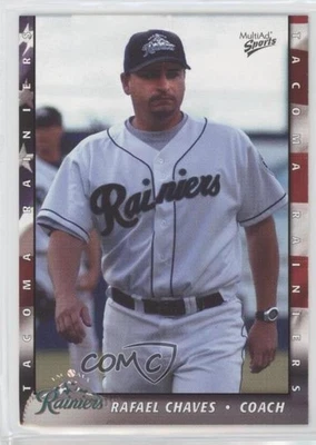 2004 MultiAd Sports Tacoma Rainiers Rafael Chaves #7 - Image 1 of 2