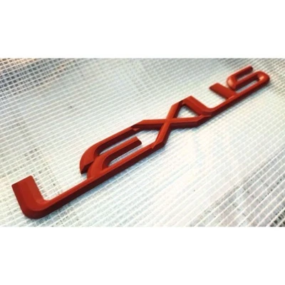 [Nuovo] Logo LEXUS Emblema 3D rosso - Immagine 1 di 2