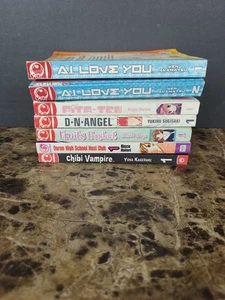 Menge 7 Englische Teen Manga Bücher Tokyopop Romanze Komödie Fantasy - Bild 1 von 10