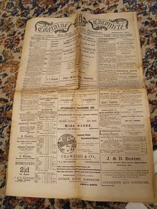 Coleraine Chronicle 1914 July 11 orig. newspaper Ireland - Picture 1 of 5
