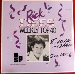 RICK DEES-"WEEKLY TOP 40", 4 LP'S,  November 11, 1986,  Boston, Madonna MINT - Picture 1 of 2