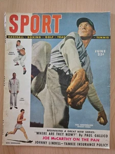 SPORT Magazine - June 1949 - Hal Newhouser Cover H - Picture 1 of 3