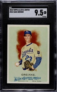 Zack Greinke #262 - SGC 9.5 - 2010 Topps Allen & Ginter - Kansas City Royals - Picture 1 of 2