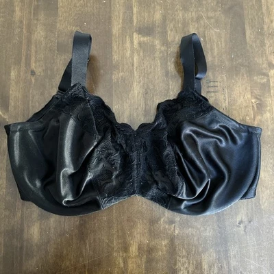 Sujetador Wacoal Mujer 34G Elegancia Alambre Oculto Minimizador Negro 85122 (Muestra Desgaste) Foto 1 de 4