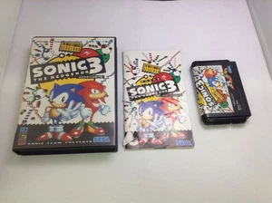 Sonic The Hedge hog 3 SEGA Game Gear Mega Drive Retro Japanese w/ Case - Picture 1 of 4