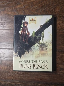 WHERE THE RIVER RUNS BLACK DVD USED - Picture 1 of 3