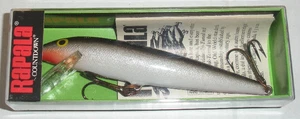 Rapala CD11S 4-3/8" Countdown Affondante Minnow 4-5/8 Oz Argento - Foto 1 di 1