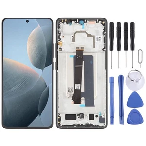 For Xiaomi Redmi K70E Original LCD Screen Digitizer w/ Frame (Black) - Zdjęcie 1 z 7
