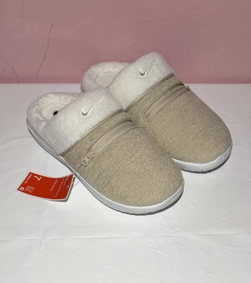 Zapatilla Nike Burrow Sanddrift Bronceada Hueso Claro Mujer Talla 7 Nueva con Etiquetas DR8883-100 Slides Foto 1 de 4