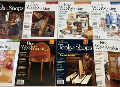 Fine Woodworking Magazine, Lot of 29, #174-201+210, 219 (missing 179)  yrs 05-08 Foto 1 de 4