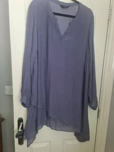 Yours Chiffon Tunic 24 - Picture 1 of 4