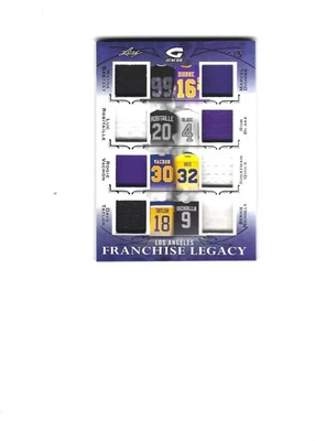 Leaf Genesis Franchise Legacy 2016 Los Angeles Kings 1/5 Gretzky Dionne más Foto 1 de 2