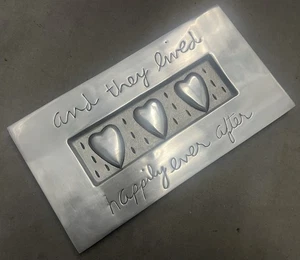 Sandra Mag saman for Department 56 “Happily Every After” Pewter Platter - Picture 1 of 10