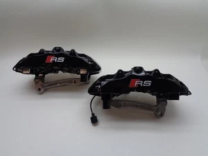 Original Audi Ttrs 8S Brake Calipers New Fixed Pads 8V0615107D 8V0615108D Rs - Picture 1 of 12