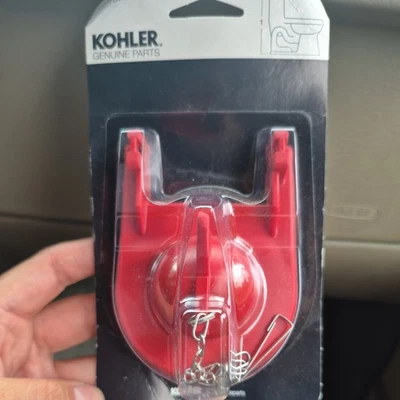 Kohler Part GP1078440 Flapper (Shark-Fin), 2 in. in, Red - Image 1 of 4