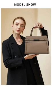 Genuine leather women's bag original first layer cowhide women's hand shoulder s - Bild 1 von 18