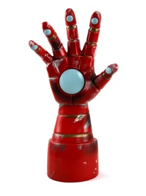 Светодиодная настольная лампа Infinity Saga Iron Man Gauntlet 14 дюймов Marvel Comics Ukonic - Изображение 1 из 4