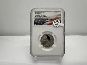 2015-S Clad Washington Quarter -BLUE RIDGE NGC PR70DCAM 1ST DAY ISSUE CB5-31 - Picture 1 of 4
