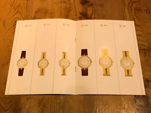 Broschüre Booklet - Gerald Genta - Time to Love - Aimer Les Gold & Date - Eng & - Bild 1 von 3