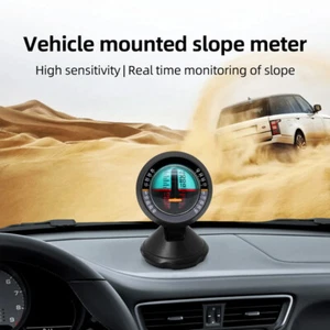 Car Inclinometer Slope Meter Multifunction Portable Compass Outdoor Measure Tool - Picture 1 of 9