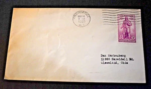 1936 US Scott #777 Rhode Island Cover - Picture 1 of 3