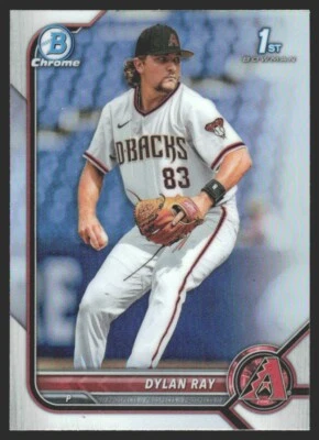 2022 Bowman Draft Chrome Refractor Dylan Ray #BDC-191 R6220J-2 - Image 1 of 2