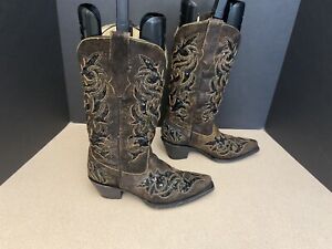 Details about   Ladies Corral Boots Size 6 C1182 FREE SHIPPING