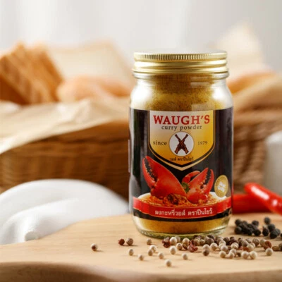 WAUGH'S Curry Powder 100g*5pcs Great Quality recipe Tasty food - Image 1 of 4