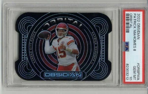 2022 PANINI OBSIDIAN ORBITAL PATRICK MAHOMES CARD /99 PSA 10 LOW POP VERY RARE - Picture 1 of 2