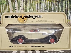 Matchbox Modelli di un tempo Y-19 1935 Auburn 851 - Foto 1 di 8