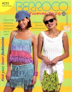 Forever Young - Berroco Knitting & Crochet Pattern Book #233 - 15+ Designs Women - Picture 1 of 7