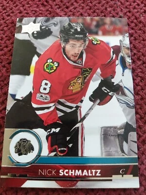 2017-18 Upper Deck Series 1 #42 Nick Schmaltz Chicago Blackhawks - Image 1 of 4
