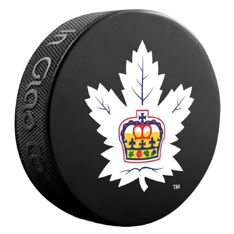 AHL TEAM LOGO style TORONTO MARLIES 2016-2018 PUCK white Leaf  LAST1 Cover