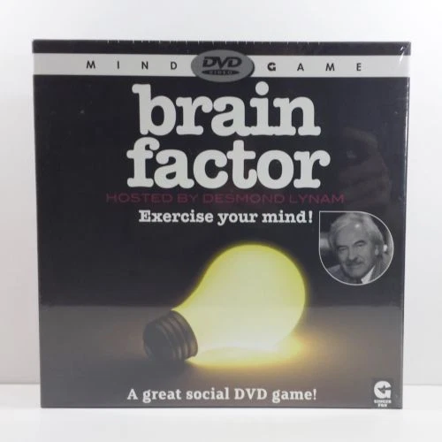 BRAIN FACTOR DVD MIND GAME Hosted By Des Lynam - NEW SEALED BNIB  - Image 1 of 1