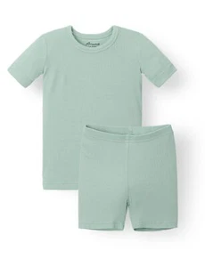 Newborn Baby Little Boys Girls Snug-Fit Pajamas Summer Short Sets Pjs Kids Cl... - Picture 1 of 6