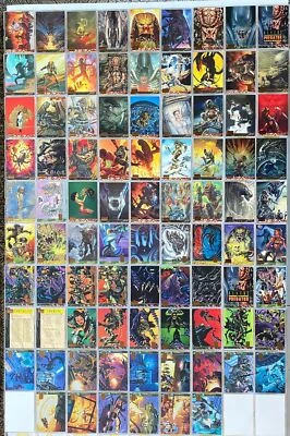 1995 Aliens Predator Universe Trading Card Base Set of 72 + A1-A15 Cards Topps - Image 1 of 4
