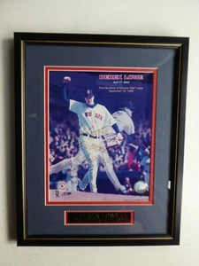 DEREK LOWE Collection NO HITTER 4/27/02 Signed 8X10 & DONRUSS 191 RC PSA Card - Picture 1 of 12