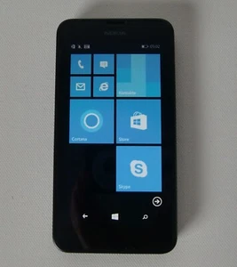 Handy / Smartphone: Nokia Lumia 630 mit 8GB Schwarz (Windows phone 8.1) - Bild 1 von 11