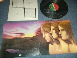 EMERSON LAKE & PALMER Japan 1972 1st Press P-8260A ¥2000 Mark LP TRILOGY - Picture 1 of 8